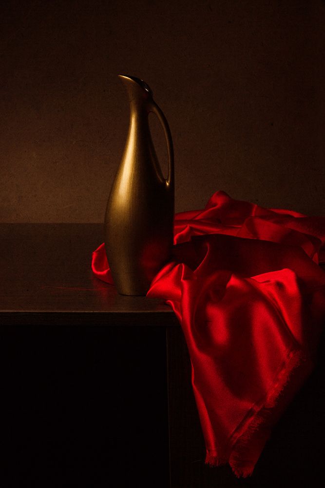 Still Life With Red Cloth