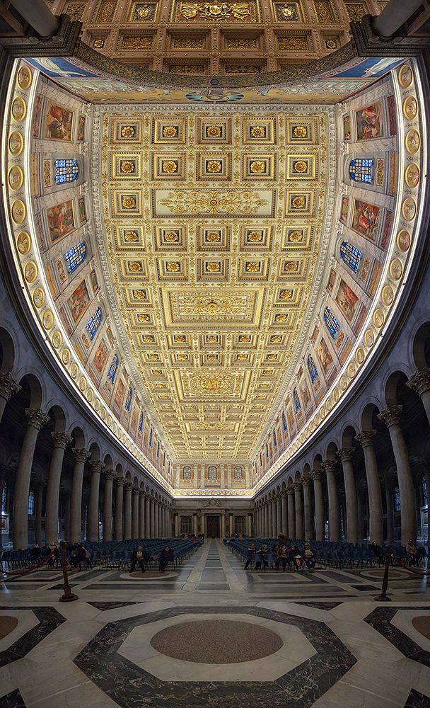 Basilica San Paolo fuori le mura, Roma.