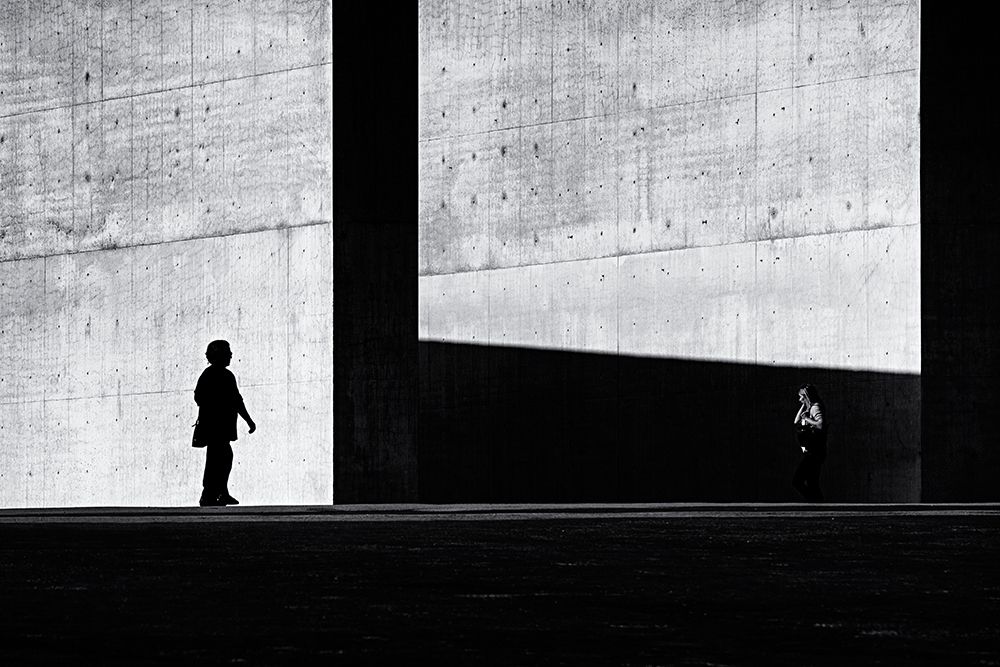 Between light and shadow II