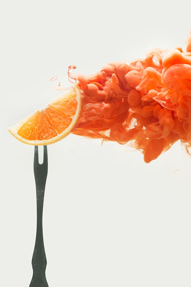 Disintegrated orange