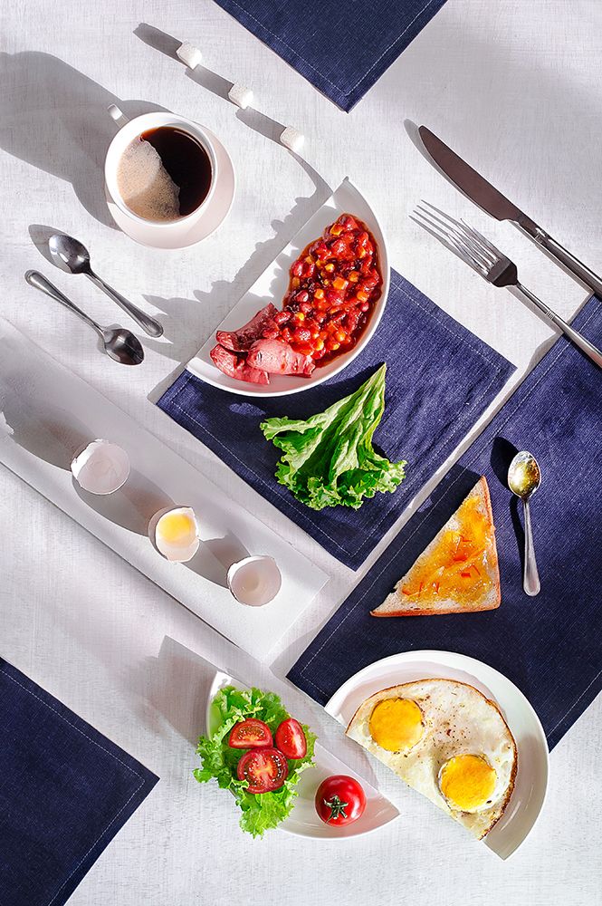 Suprematic meal: English breakfast