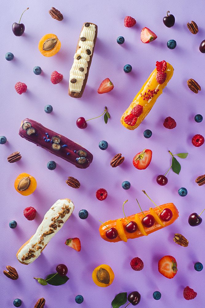 Sweet pattern: eclair