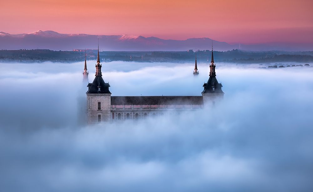 Toledo City Foggy Sunset