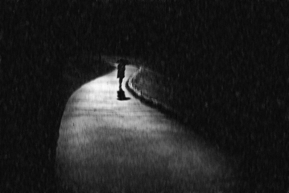 alone...