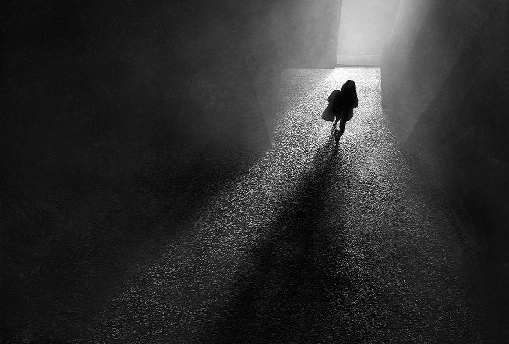 To the light