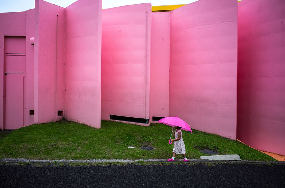 The pink color world