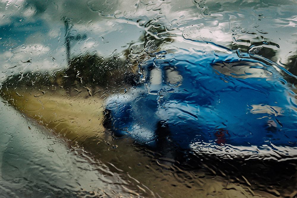 Raining