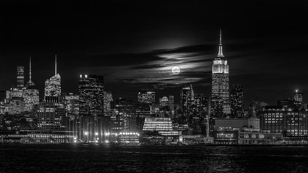 Manhattan at night