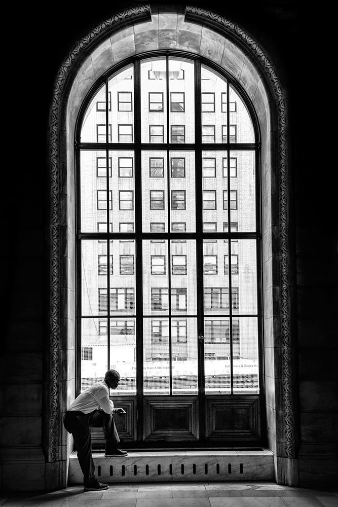 A lonely man