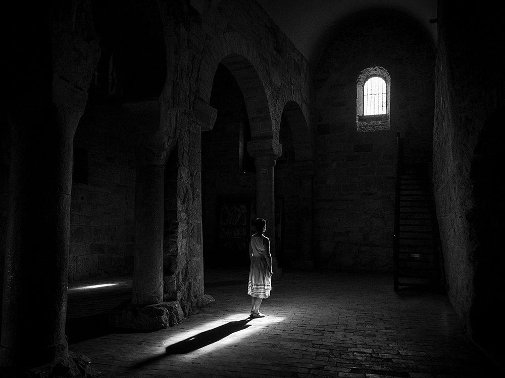 Light in the monastery of Suso