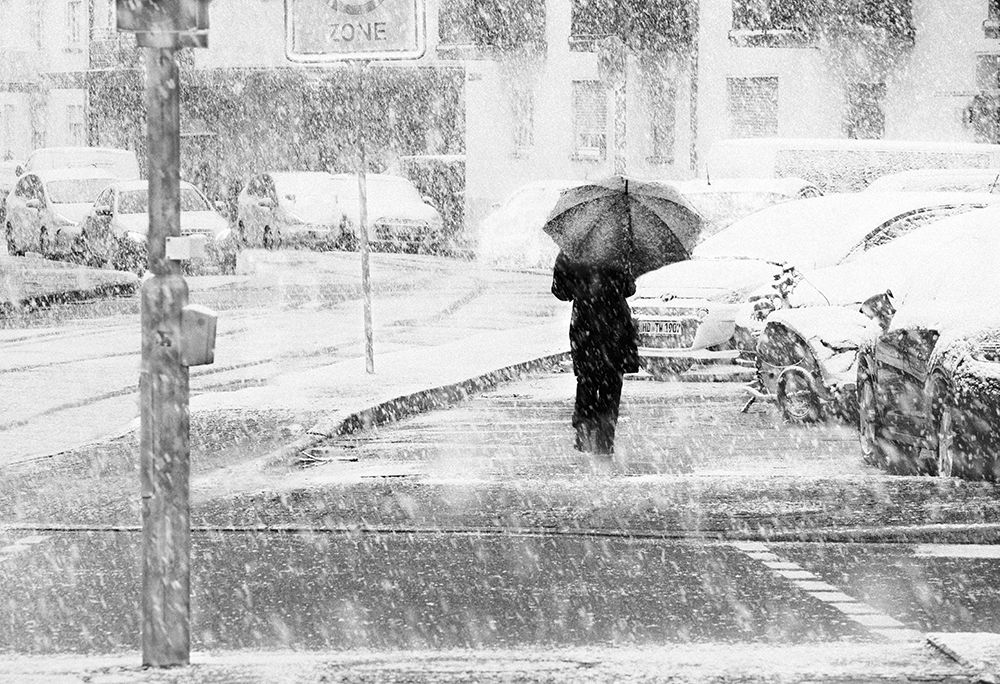 Blizzard in Heidelberg
