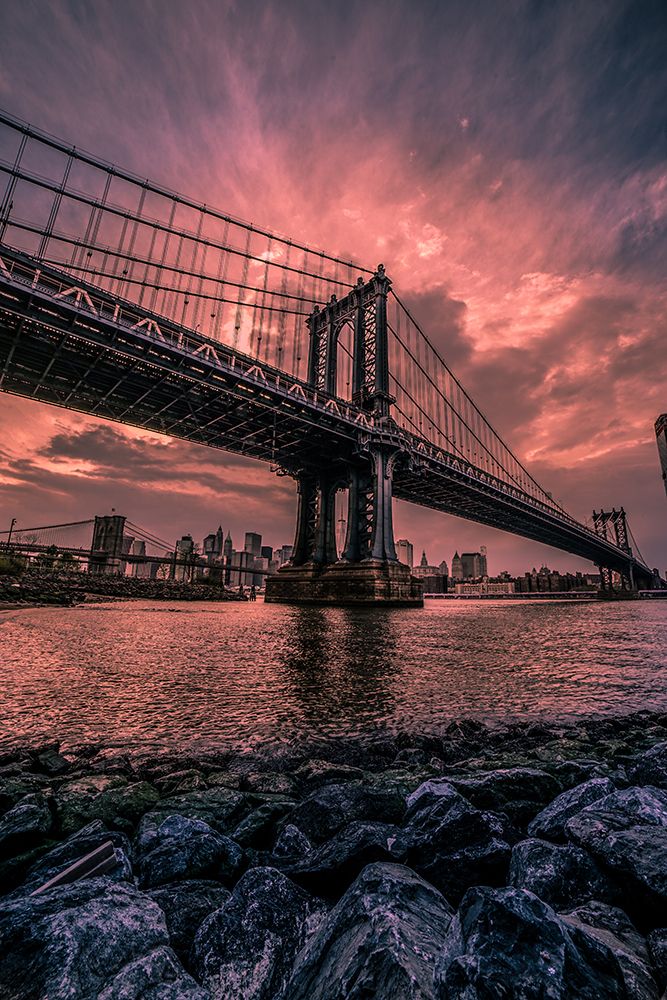 Manhattan Bridge Wide Angle