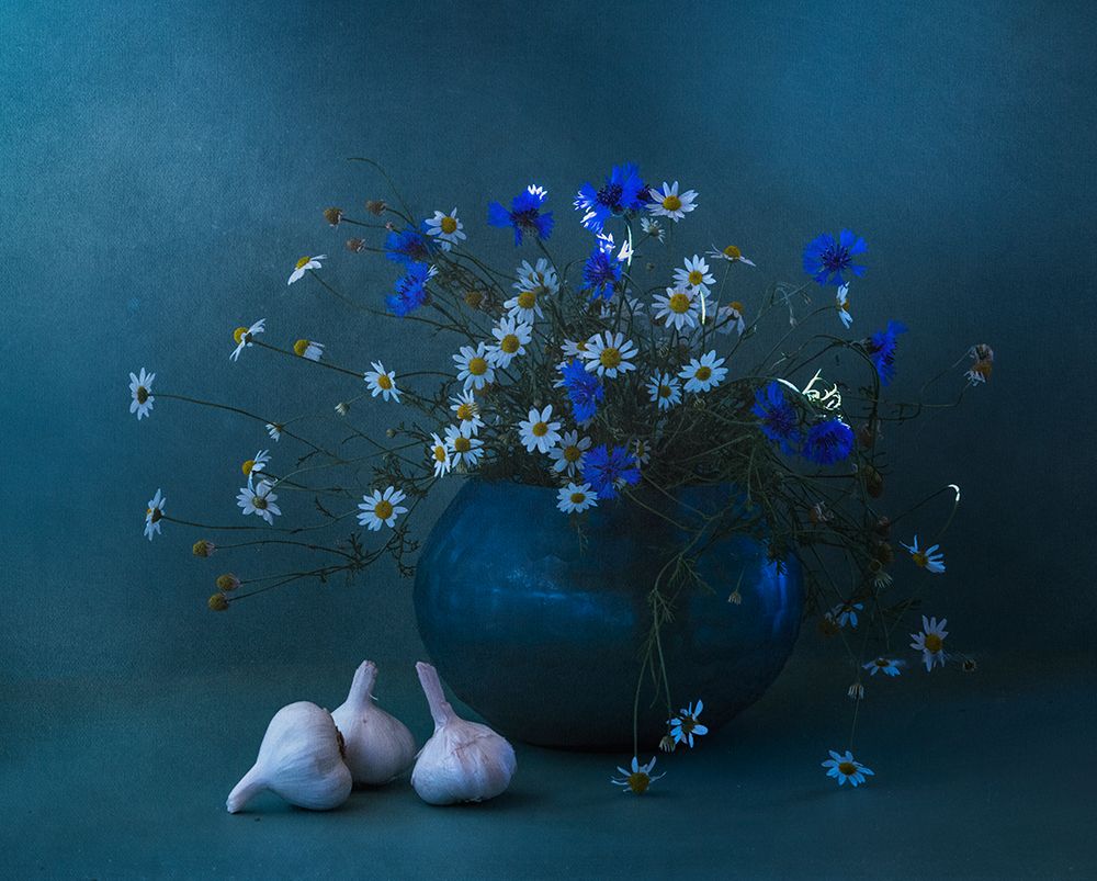 Blue And White