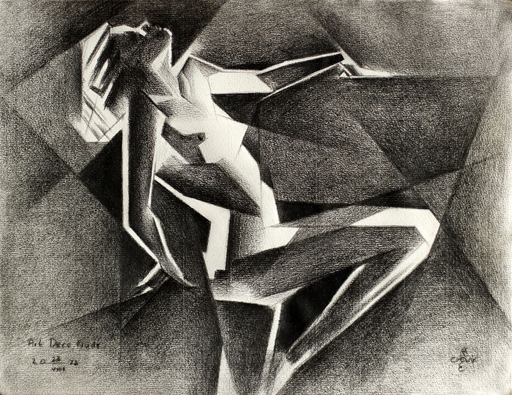 Art Deco Nude - 23-08-22