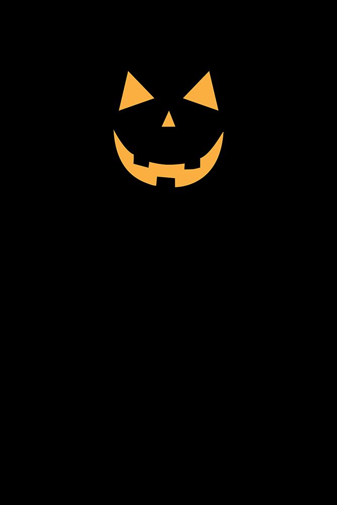 Minimal jack-o-lantern