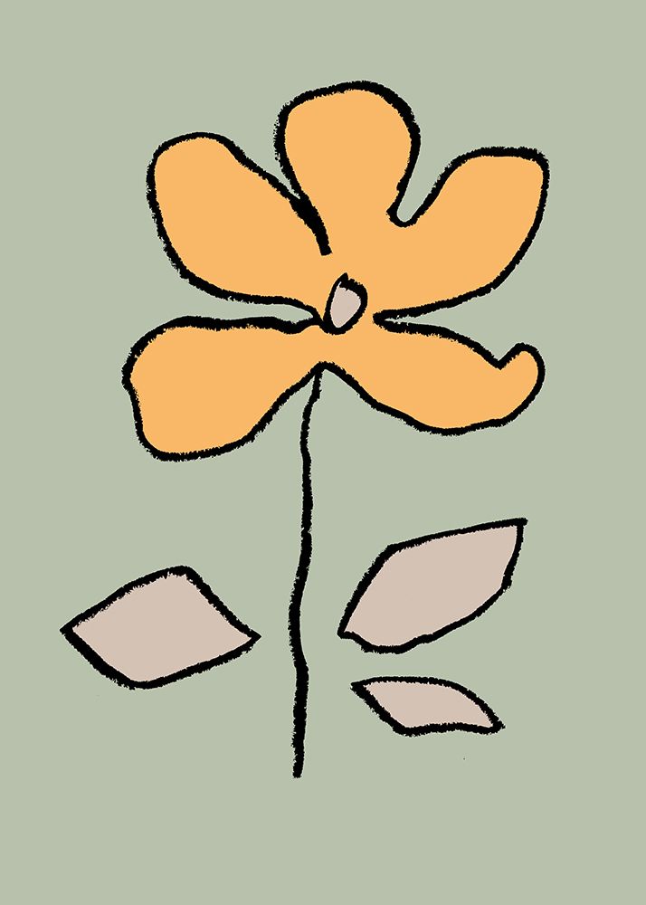 Flower Yellow and Green