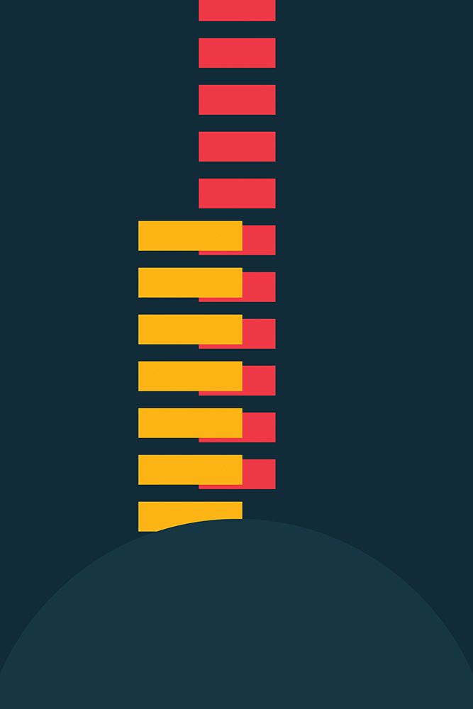 Vibrant Geometric #1