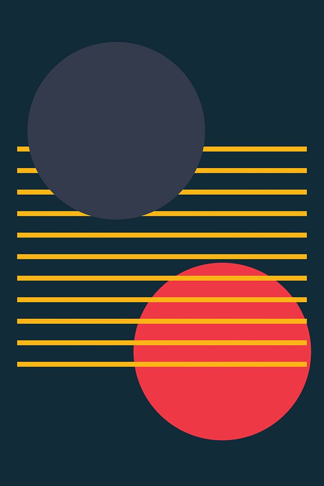 Vibrant Geometric Shapes #1