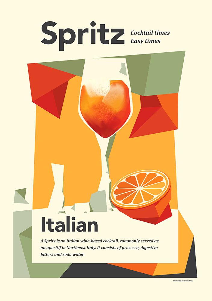 Aperol spritz print