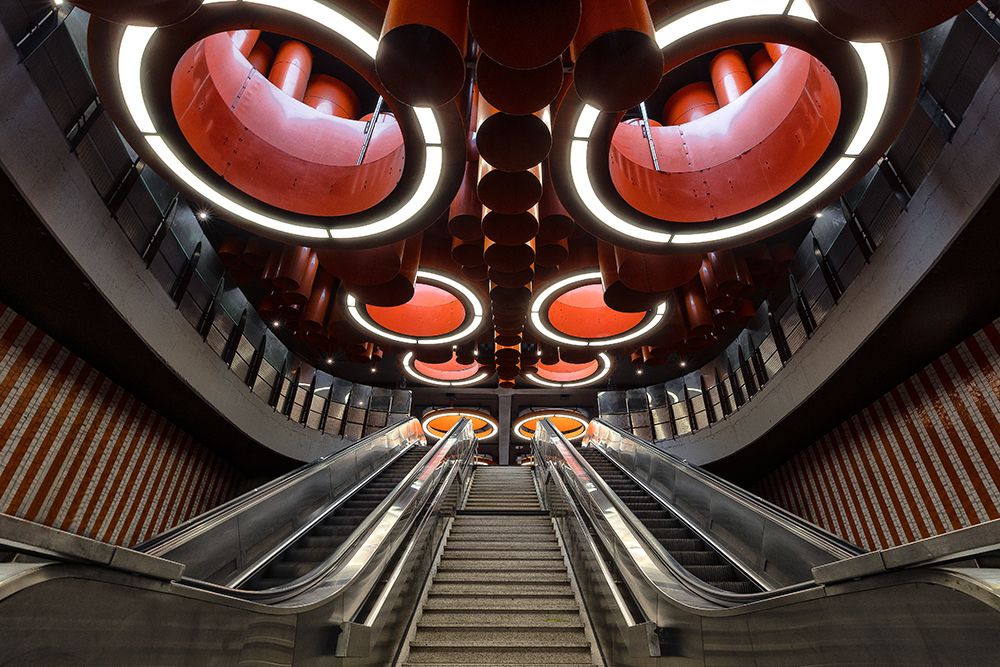 The red subway