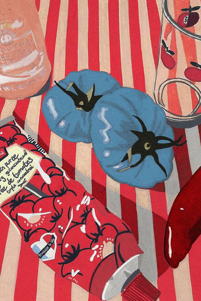 Blue Tomatoes