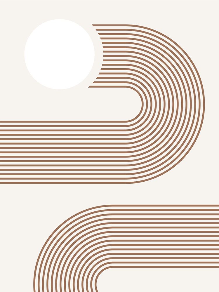 Beige Arc Poster No.2