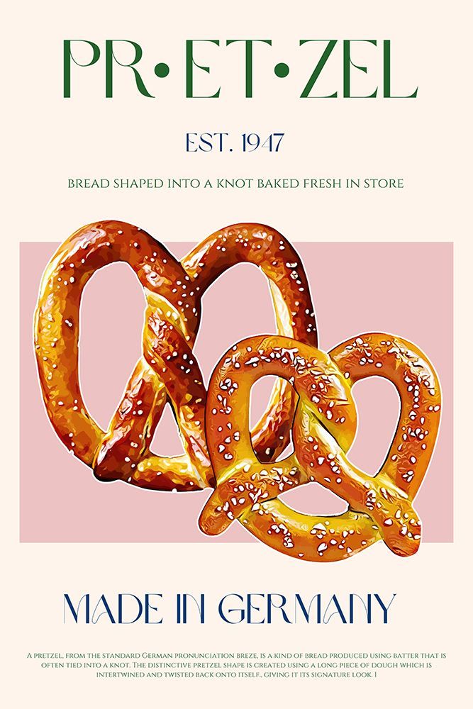 Pretzel Print