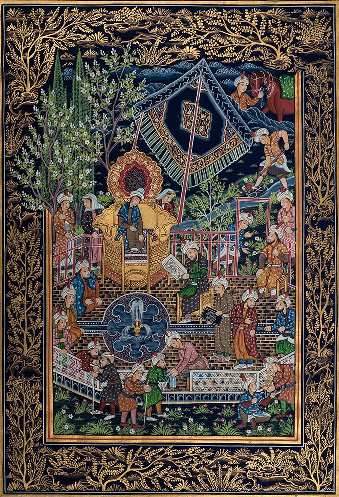 INDO-PERSIAN MINIATURE PAINTING