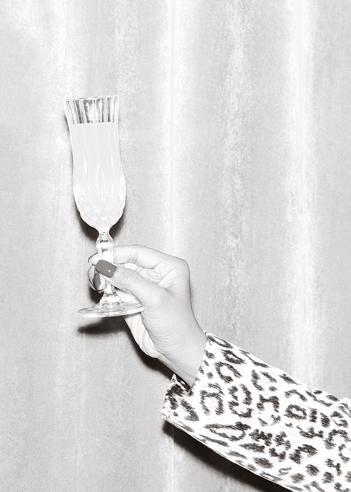 Hands Glass Black And White