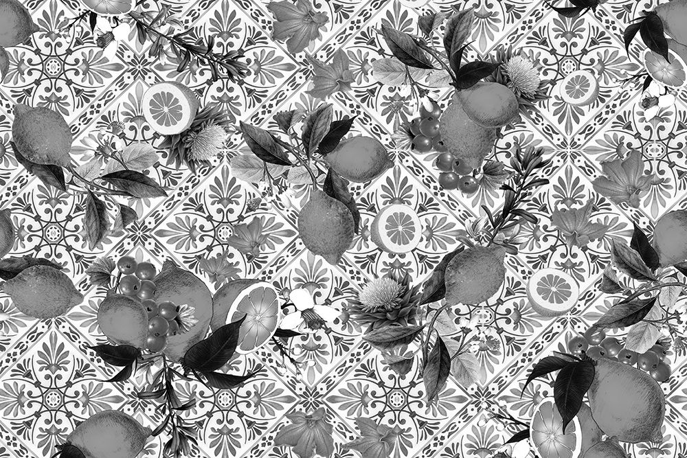 Mediterranean Summer Black A White