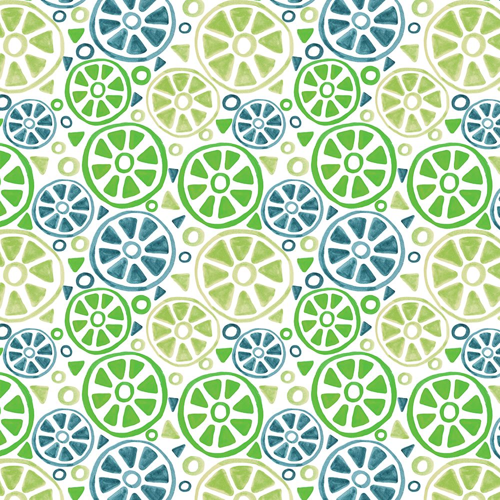Navy Olive Green Slices