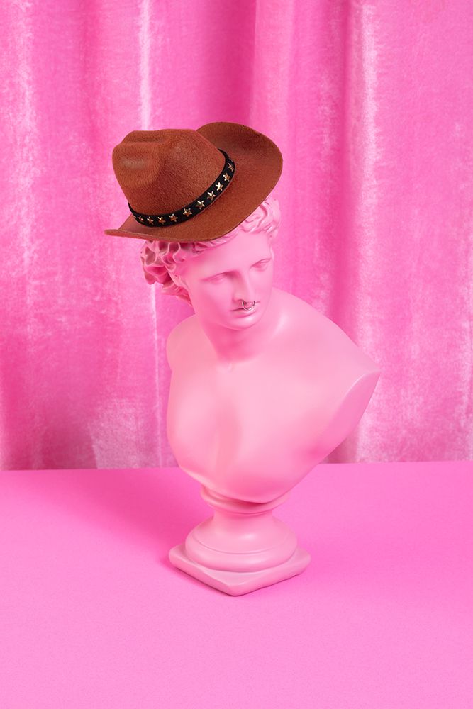 Cowboy In Pink