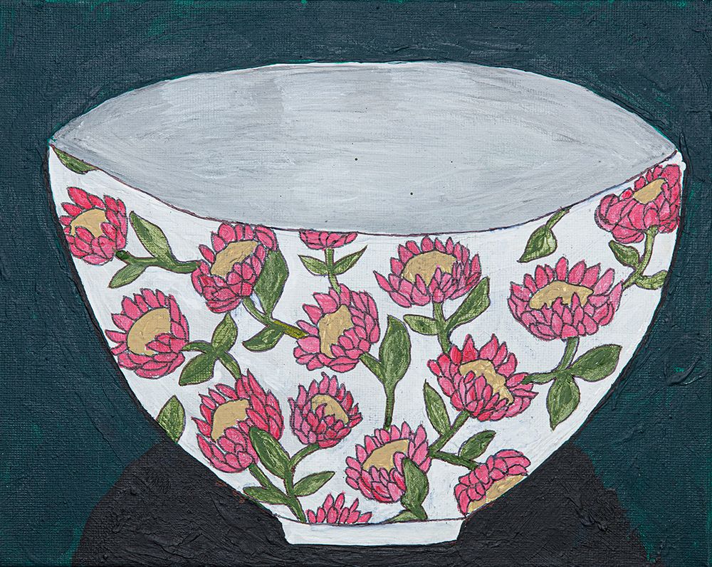 Pink Protea Bowl