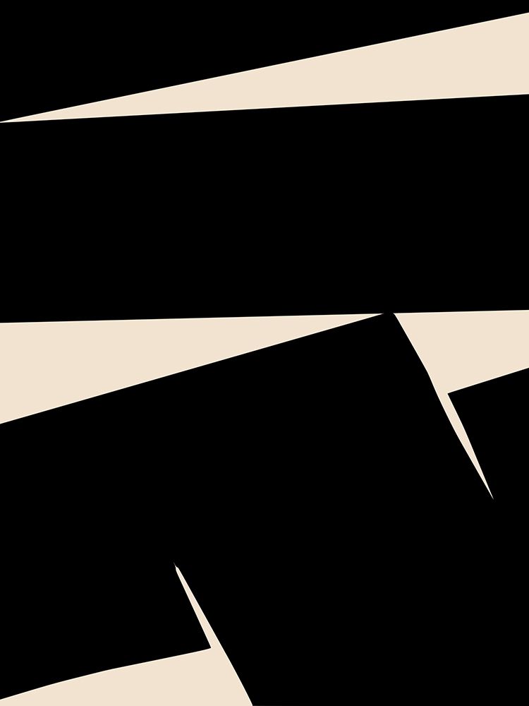 Black Plain Abstract