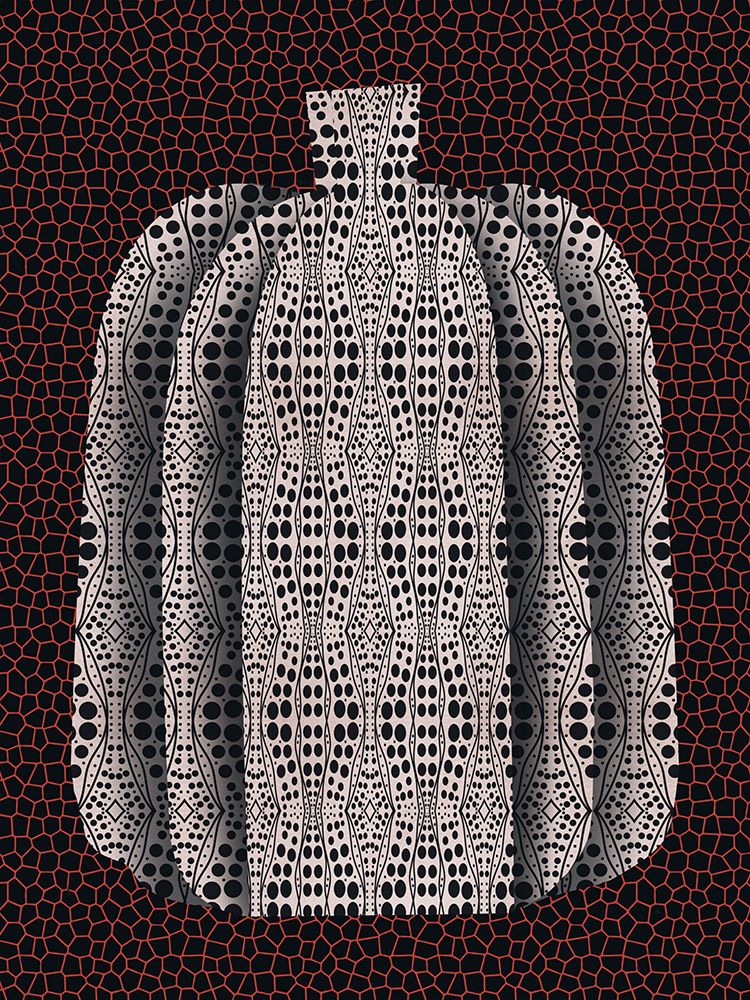 Pop Art Pumpkin Vase