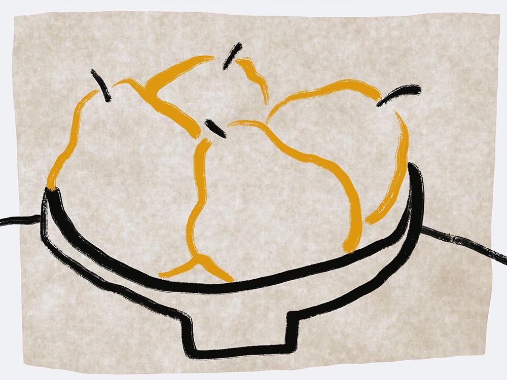 Line Art Pear