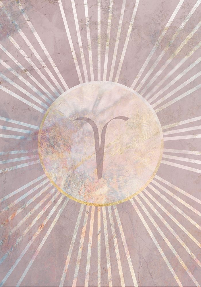 Aries Boho Star Sign Sun