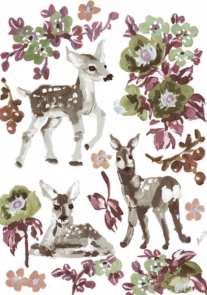 Winter Deer, Earthy
