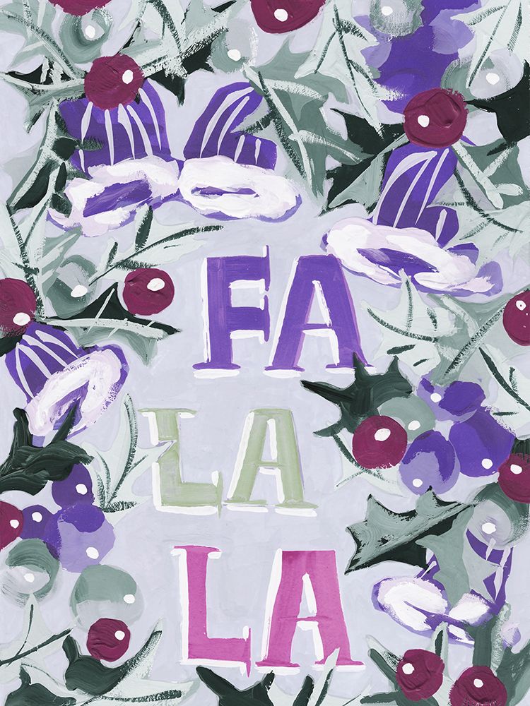 Fa LA LA Purple