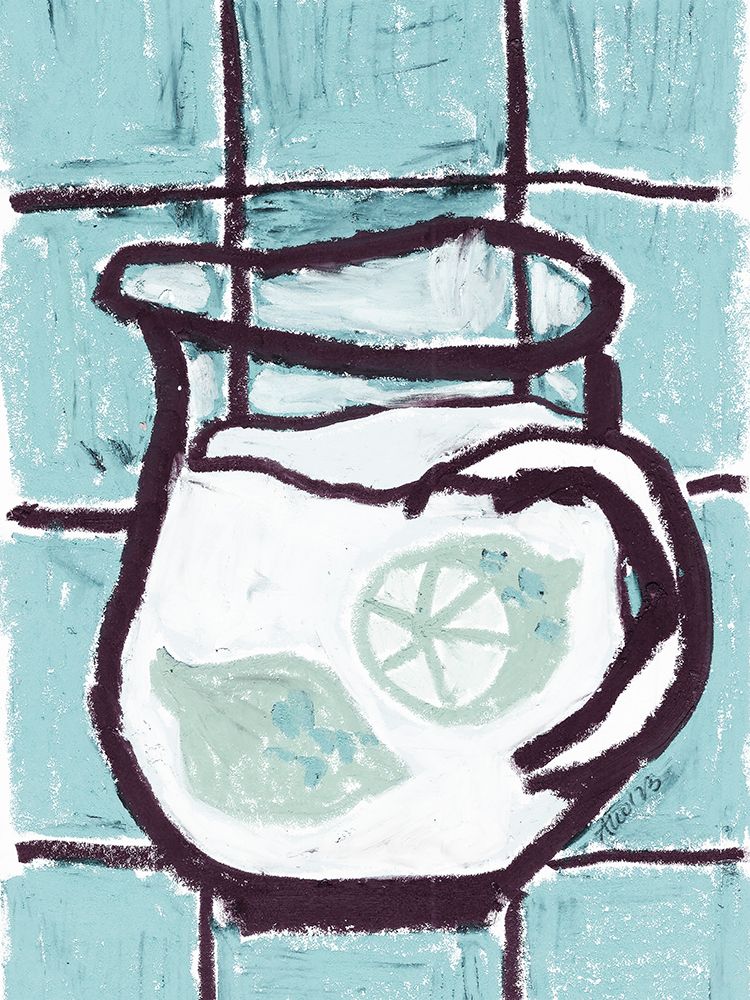 Jug Of Lemonade Blue