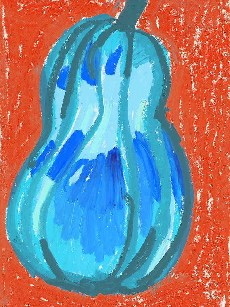 Pumpkin On Orange
