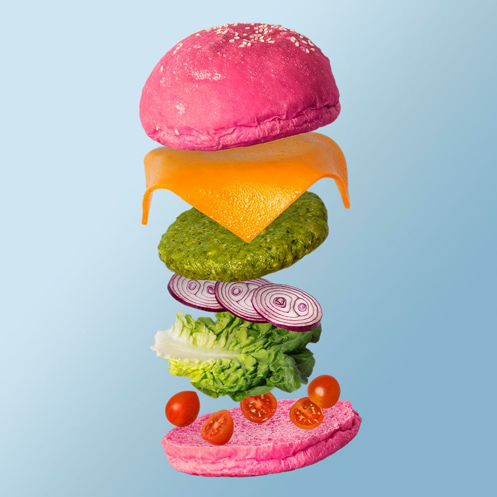 Colorful menu