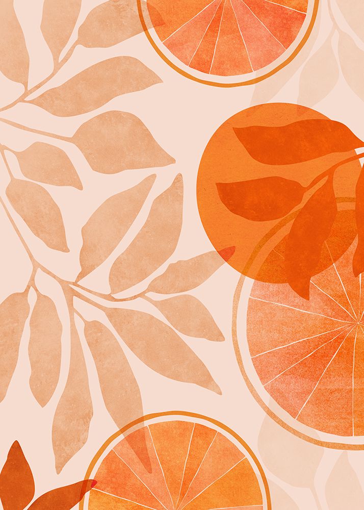 Citrus Collage 5x7