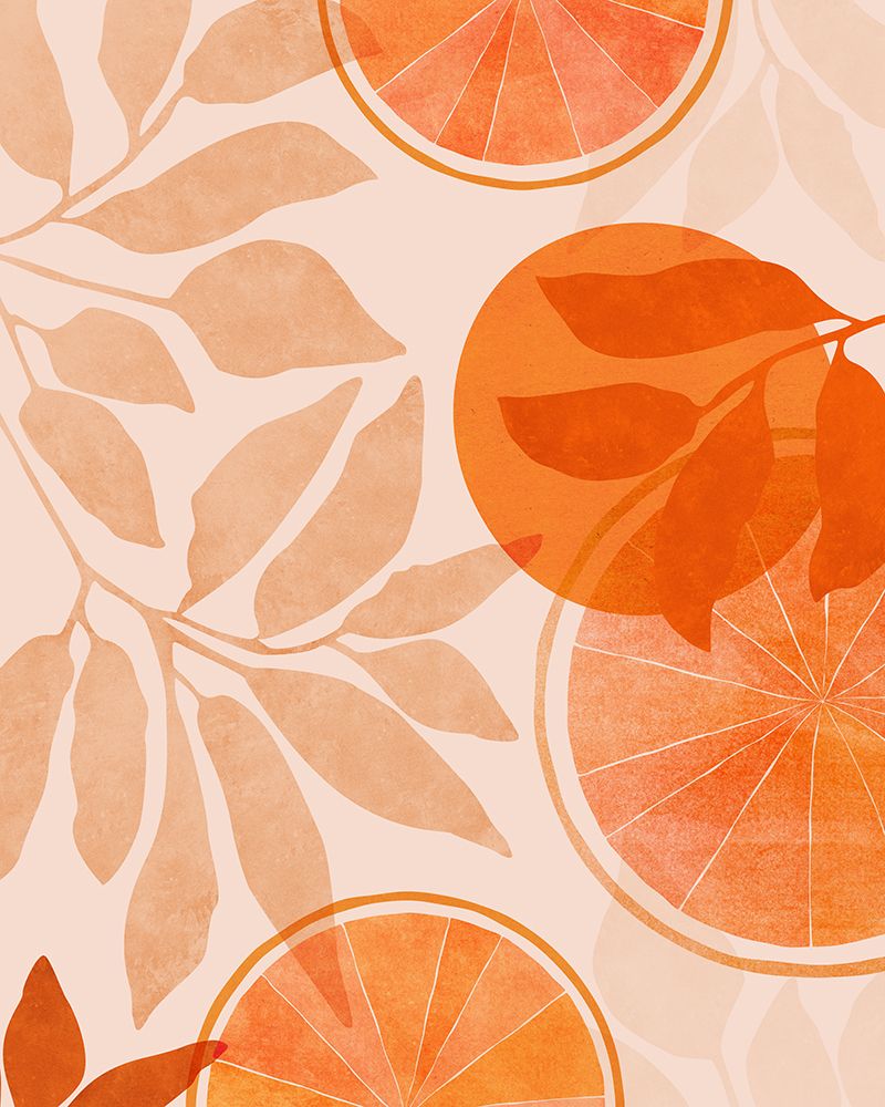Citrus Collage 4x5