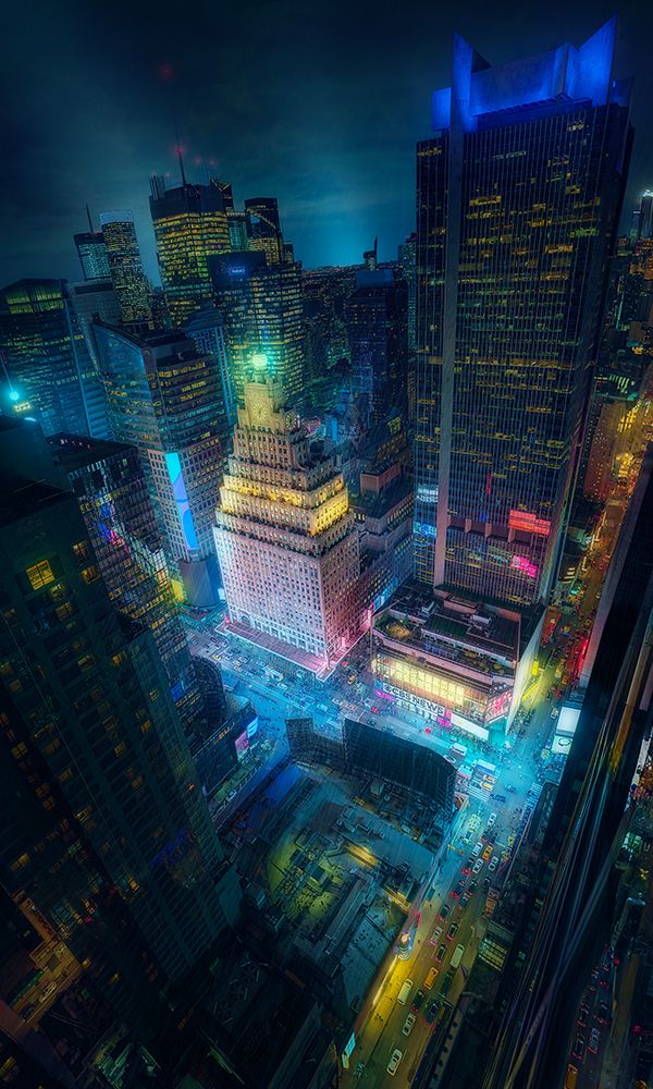Time Square into The Spider-Verse