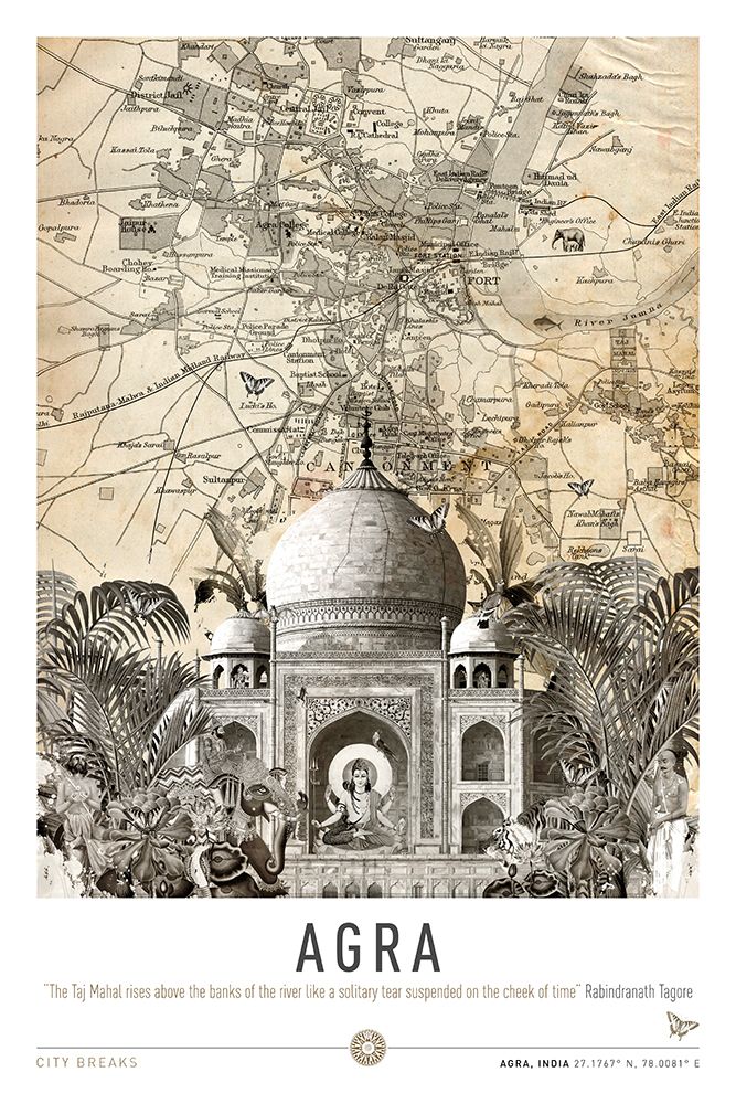 Agra Taj Mahal (City Breaks)