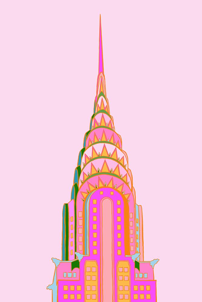 New York Skyscraper (Strawberry Mint)