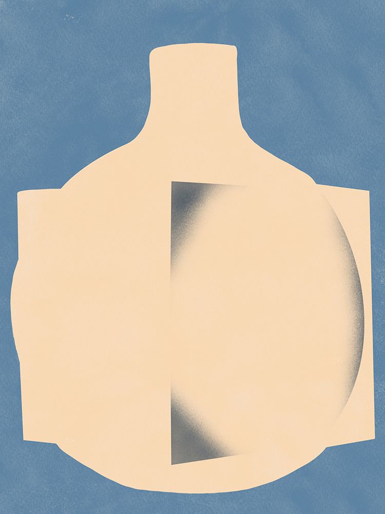 Cream color vase