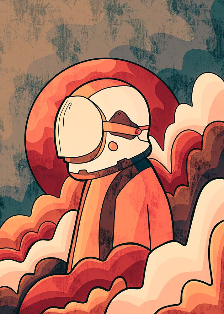 Retro Astronaut
