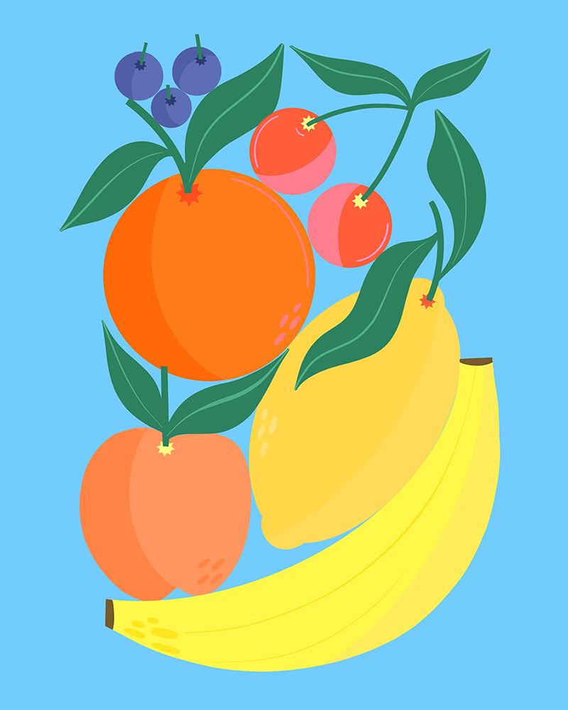 Stacked Fruits